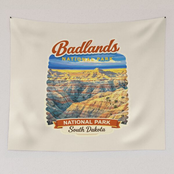 Item preview, Badlands National Park South Dakota designed and sold by Gideon Emmerich.