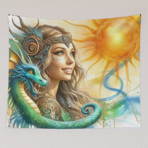 Item preview, Lady and Dragon designed and sold by RaF71PrO.