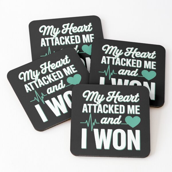 Item preview, My Heart Attacked Me And I Won - Heart Attack Survivor designed and sold by Formatage.