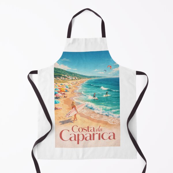 Item preview, Costa da Caparica Surf Coast Lisbon District Atlantic Beaches and Almada Coastline designed and sold by Aryabek.