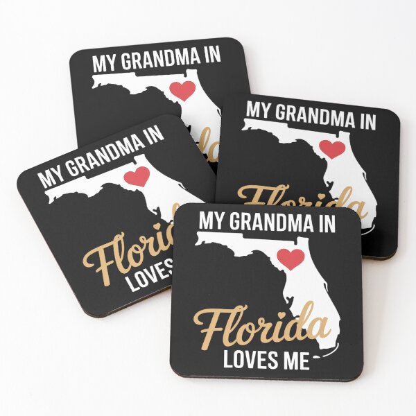 Item preview, My Grandma in Florida Loves Me Cute Grandchild Graphic designed and sold by Formatage.