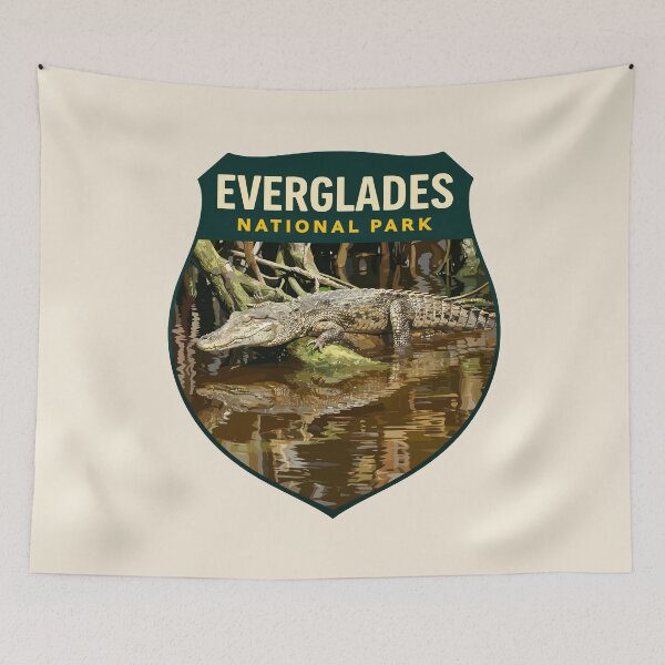 Item preview, Everglades National Park Wildlife Retro Florida designed and sold by Gideon Emmerich.