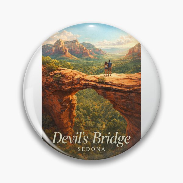 Item preview, Devils Bridge Sedona Arizona Red Rock State Park Coconino National Forest Landscape designed and sold by Aryabek.