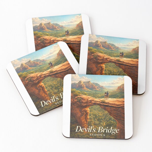 Item preview, Devils Bridge Sedona Arizona Red Rock State Park Coconino National Forest Landscape designed and sold by Aryabek.