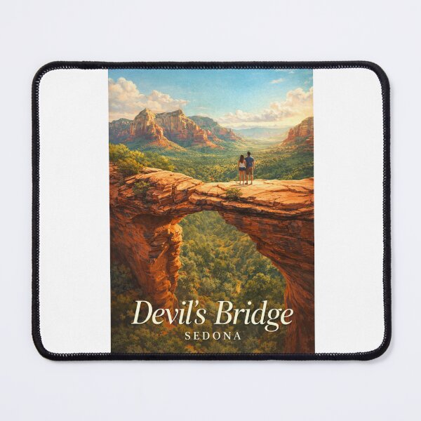 Item preview, Devils Bridge Sedona Arizona Red Rock State Park Coconino National Forest Landscape designed and sold by Aryabek.