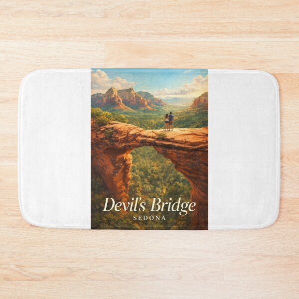 Item preview, Devils Bridge Sedona Arizona Red Rock State Park Coconino National Forest Landscape designed and sold by Aryabek.
