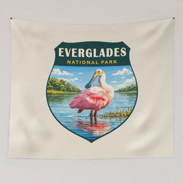 Item preview, Everglades National Park Wildlife Retro Florida designed and sold by Gideon Emmerich.