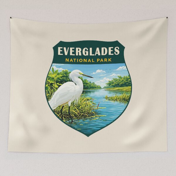 Item preview, Everglades National Park Wildlife Retro Florida designed and sold by Gideon Emmerich.