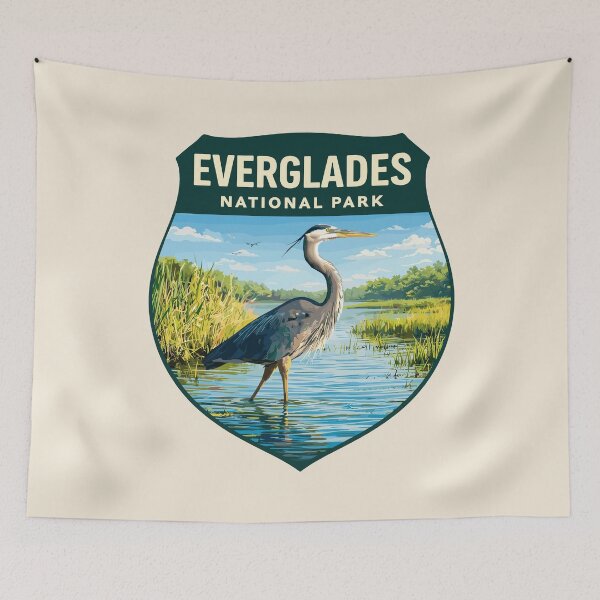 Item preview, Everglades National Park Wildlife Retro Florida designed and sold by Gideon Emmerich.