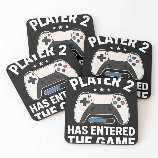 Item preview, P2 Loading Shirt Baby Announcement Player 2 Has Entered The Game Controller T-Shirt PS5 Style Gaming Mom Dad Gift designed and sold by Dmo3HarkoArt.