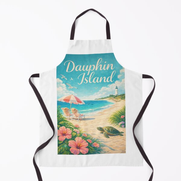 Item preview, Dauphin Island Alabama Gulf Coast Mobile Bay and Fort Gaines Lighthouse Shore designed and sold by Aryabek.