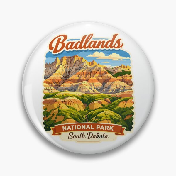 Item preview, Badlands National Park South Dakota designed and sold by Gideon Emmerich.
