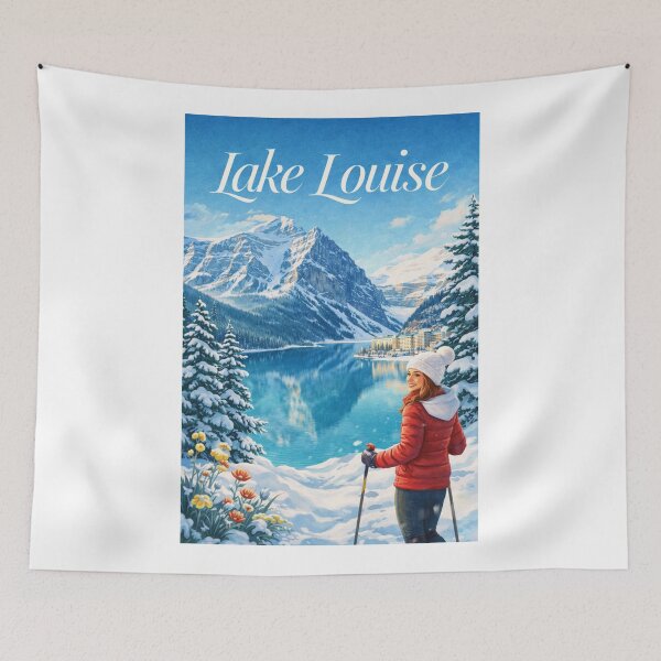 Item preview, Lake Louise Banff National Park Alberta Canadian Rockies Victoria Glacier Shore designed and sold by Aryabek.
