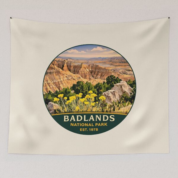 Item preview, Badlands National Park South Dakota designed and sold by Gideon Emmerich.