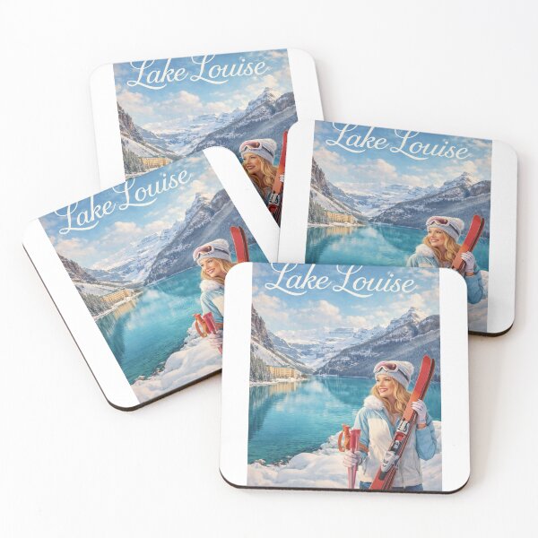 Item preview, Lake Louise Banff National Park Alberta Canadian Rockies Winter Landscape Victoria Glacier designed and sold by Aryabek.