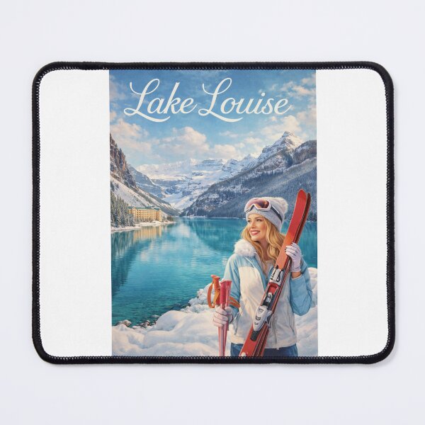 Item preview, Lake Louise Banff National Park Alberta Canadian Rockies Winter Landscape Victoria Glacier designed and sold by Aryabek.