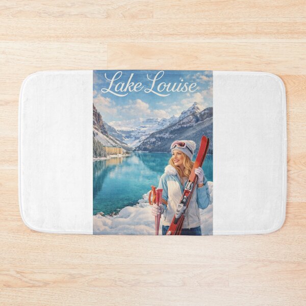 Item preview, Lake Louise Banff National Park Alberta Canadian Rockies Winter Landscape Victoria Glacier designed and sold by Aryabek.