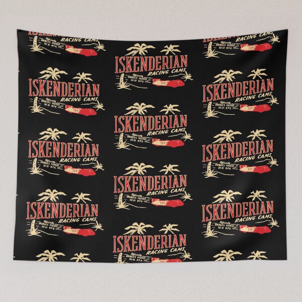 Item preview, 1957 Isky racing Cams - Officially America's fastest 261.01 mph - vintage red print designed and sold by retropetrol.
