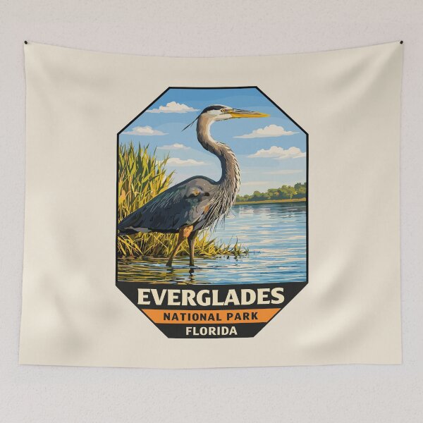 Item preview, Everglades National Park Wildlife Retro Florida designed and sold by Gideon Emmerich.