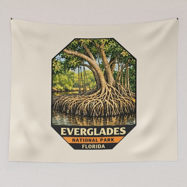 Item preview, Everglades National Park Wildlife Retro Florida designed and sold by Gideon Emmerich.