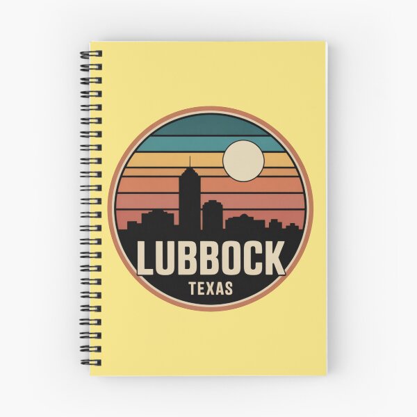 Item preview, Lubbock Texas: Sunset Skyline Teal Amber designed and sold by CircinusStore.
