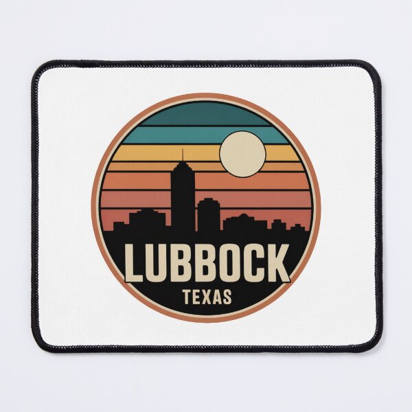 Item preview, Lubbock Texas: Sunset Skyline Teal Amber designed and sold by CircinusStore.