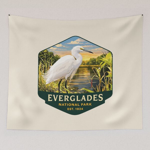 Item preview, Everglades National Park Wildlife Retro Florida designed and sold by Gideon Emmerich.