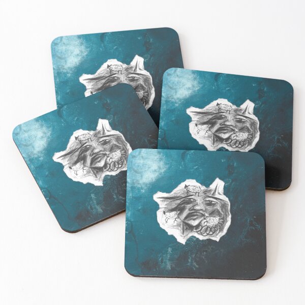 Item preview, Insomnia Mind – Dark Surreal Portrait Art designed and sold by Iconic shop.