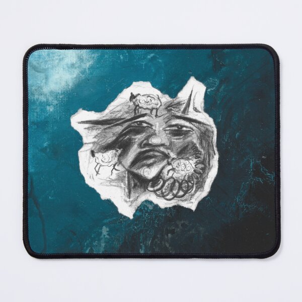 Item preview, Insomnia Mind – Dark Surreal Portrait Art designed and sold by Iconic shop.