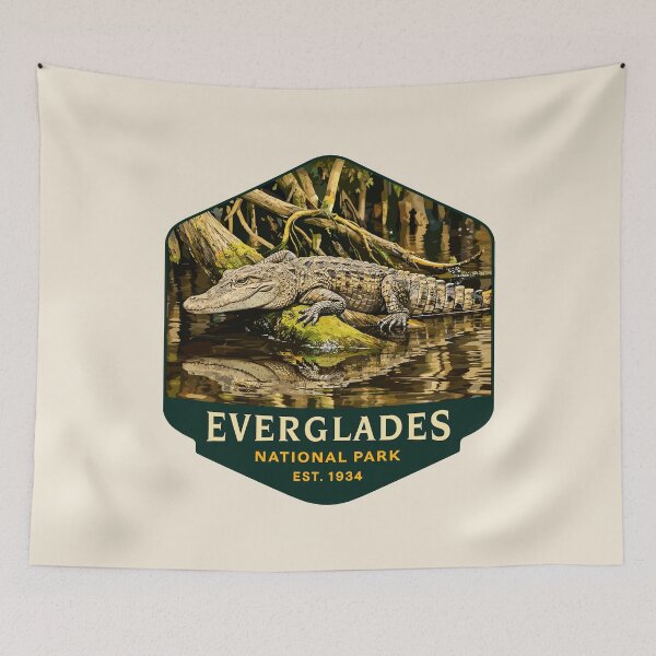 Item preview, Everglades National Park Wildlife Retro Florida designed and sold by Gideon Emmerich.