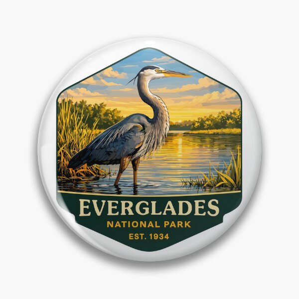Item preview, Everglades National Park Wildlife Retro Florida designed and sold by Gideon Emmerich.