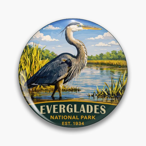 Item preview, Everglades National Park Wildlife Retro Florida designed and sold by Gideon Emmerich.
