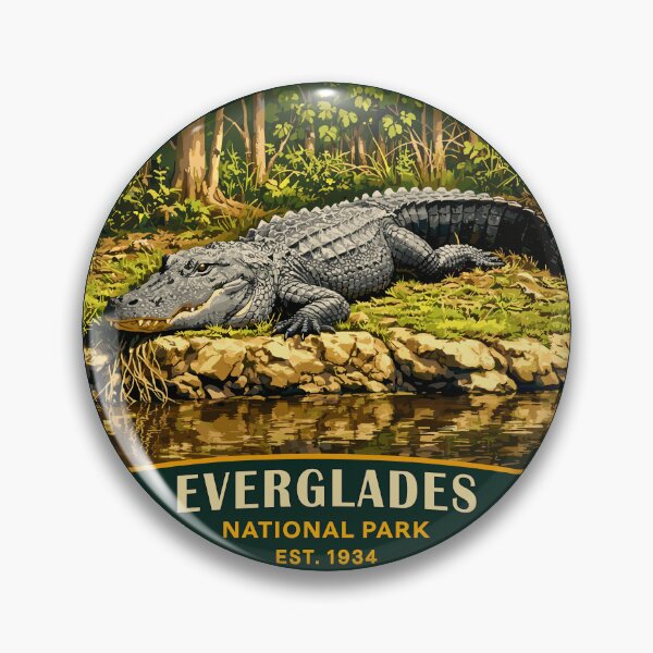 Item preview, Everglades National Park Wildlife Retro Florida designed and sold by Gideon Emmerich.