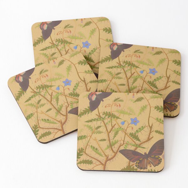 Item preview, Vintage Butterfly Botanical Illustration Antique Nature Art designed and sold by drtalha.