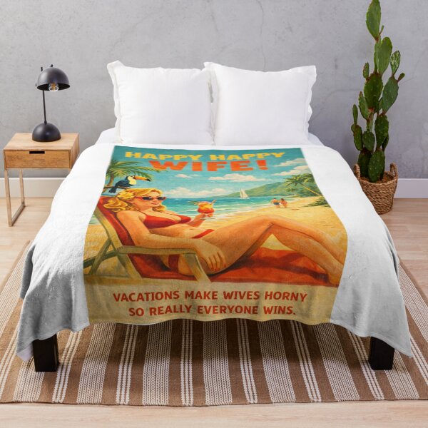 Item preview, ¡Feliz esposa, feliz vida! Saludos para parejas. designed and sold by Aryabek.