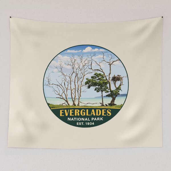Item preview, Everglades National Park Wildlife Retro Florida designed and sold by Gideon Emmerich.