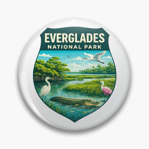Item preview, Everglades National Park Wildlife Retro Florida designed and sold by Gideon Emmerich.