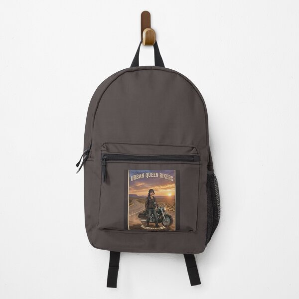 Item preview, Urban Queen Bikers - Open Road Desert Sunset Poster designed and sold by HALYNA070824.