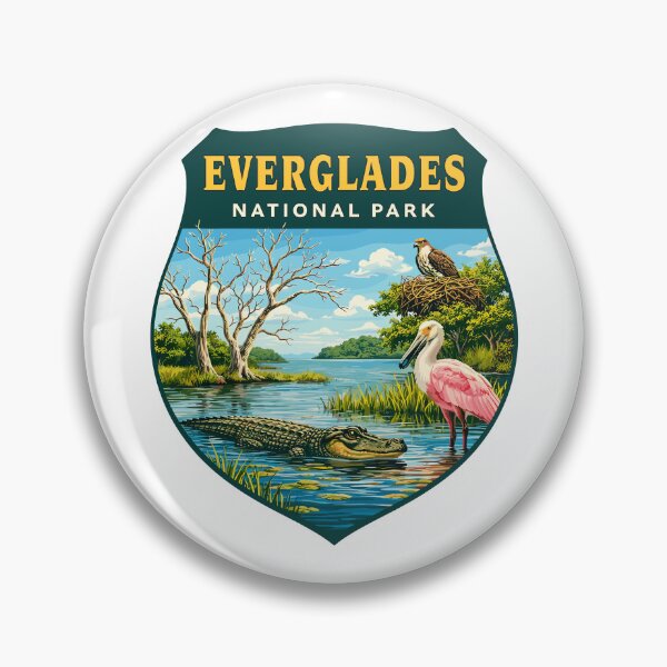 Item preview, Everglades National Park Wildlife Retro Florida designed and sold by Gideon Emmerich.