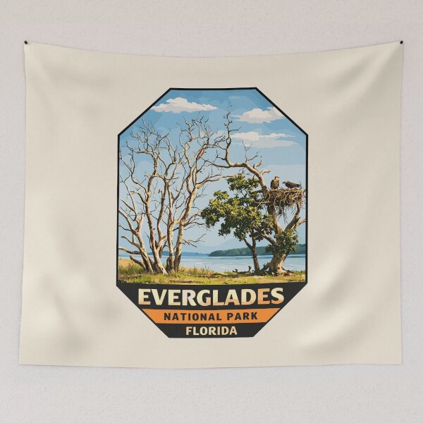 Item preview, Everglades National Park Wildlife Retro Florida designed and sold by Gideon Emmerich.