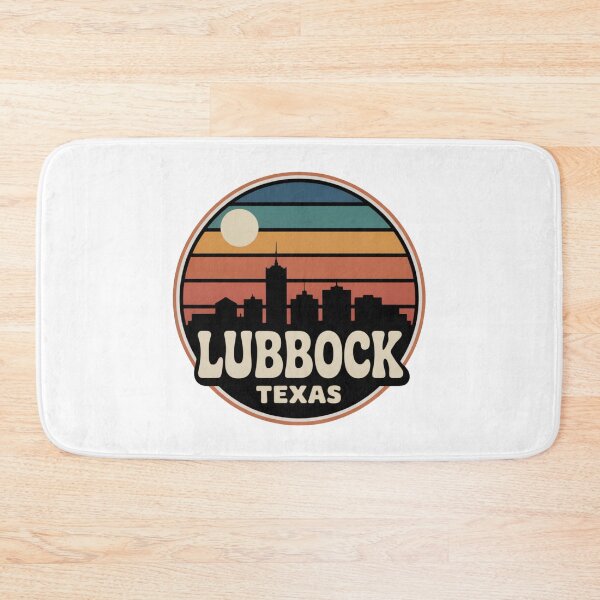 Item preview, Lubbock Texas: Sunset Skyline Groovy Double Ring designed and sold by CircinusStore.