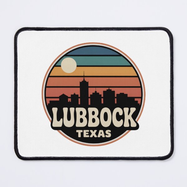 Item preview, Lubbock Texas: Sunset Skyline Groovy Double Ring designed and sold by CircinusStore.