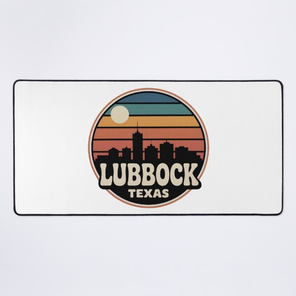 Item preview, Lubbock Texas: Sunset Skyline Groovy Double Ring designed and sold by CircinusStore.