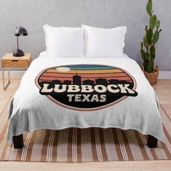 Item preview, Lubbock Texas: Sunset Skyline Groovy Double Ring designed and sold by CircinusStore.