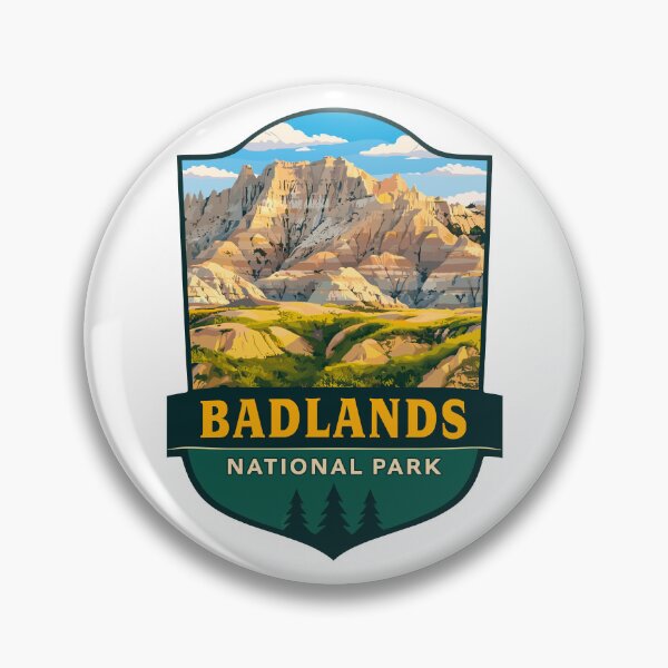 Item preview, Badlands National Park South Dakota Sticker designed and sold by Gideon Emmerich.