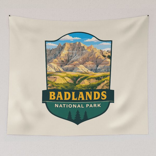 Item preview, Badlands National Park South Dakota Sticker designed and sold by Gideon Emmerich.