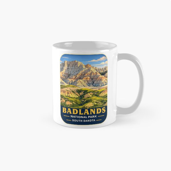 Item preview, Badlands National Park South Dakota Sticker designed and sold by Gideon Emmerich.