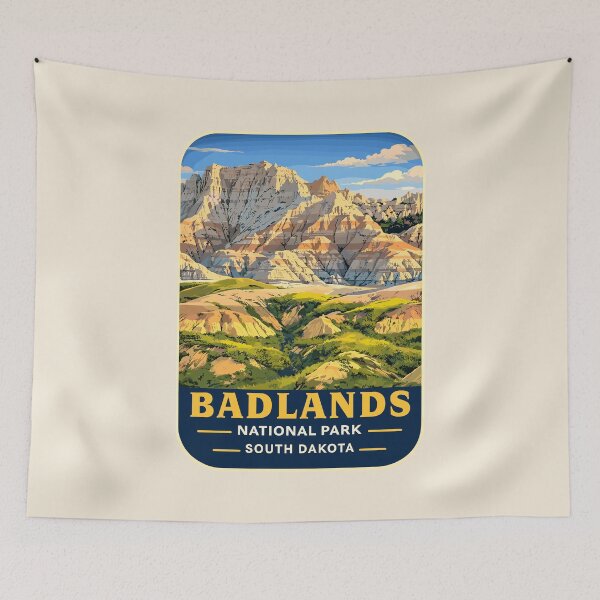 Item preview, Badlands National Park South Dakota Sticker designed and sold by Gideon Emmerich.