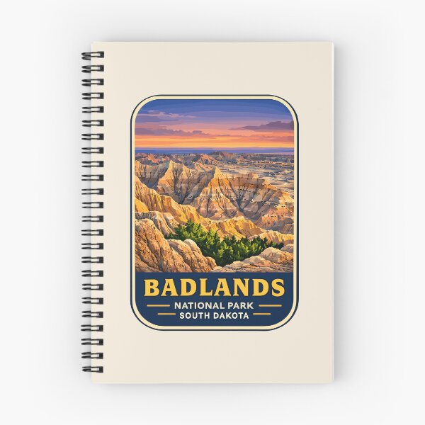 Item preview, Badlands National Park South Dakota Sticker designed and sold by Gideon Emmerich.