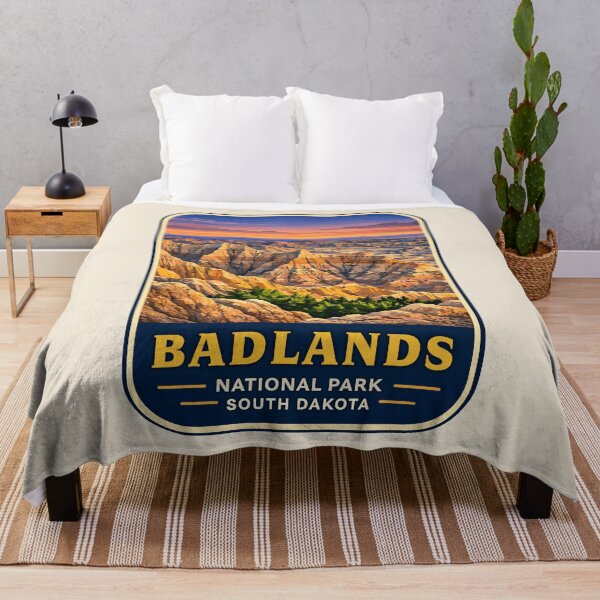 Item preview, Badlands National Park South Dakota Sticker designed and sold by Gideon Emmerich.
